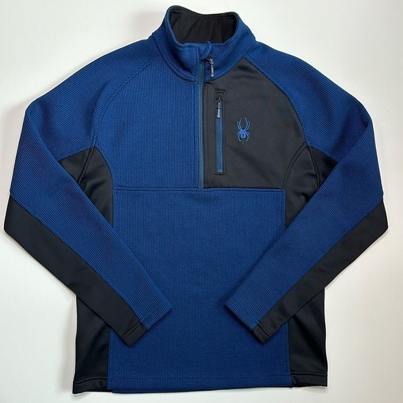 Spyder Quarter Zip Pullover Sweater - Picture 1 of 9